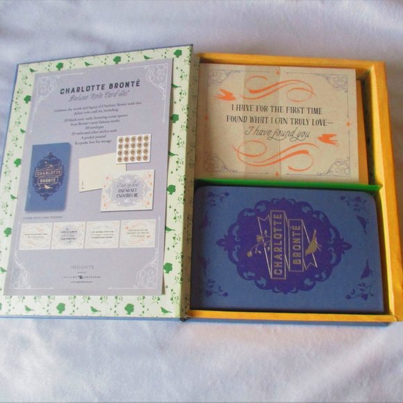 Charlotte Bronte Deluxe Note Card Set & Mini Journal - Picture 4 of 11